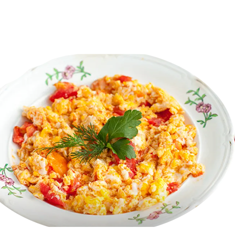 Genevieve Ko's tomato and egg dish